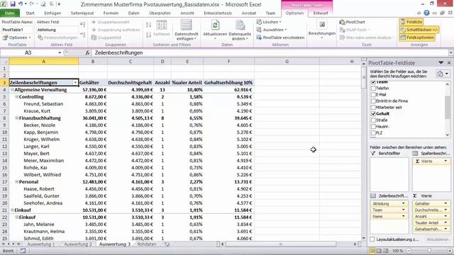 MS Excel Pivot-Komplettkurs: Modul 4.2 Prognosen erstellen und Daten aktualisieren - carinko.com смотреть онлайн