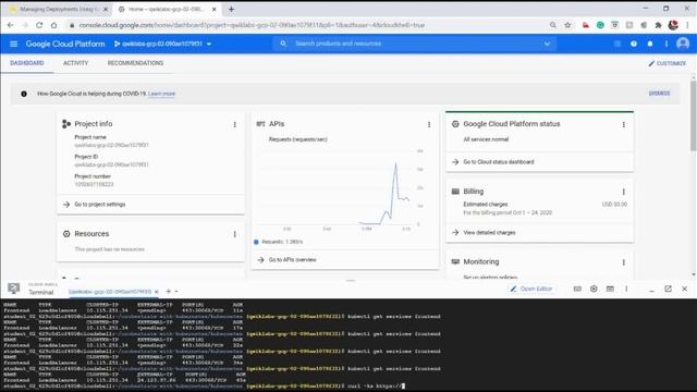 Managing Deployments Using Kubernetes Engine:100/100✅ смотреть онлайн