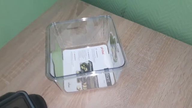 Контейнер для продуктов герметичный с клапаном квадратный; тритан; 1,7л;  Restola арт 1034800