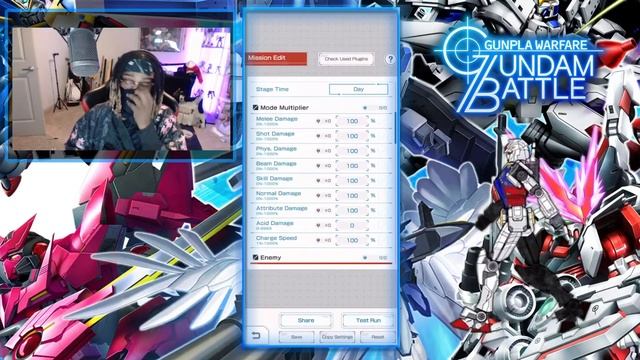 HOW TO MAKE MISSION CREATION! Gundam Breaker Mobile смотреть онлайн