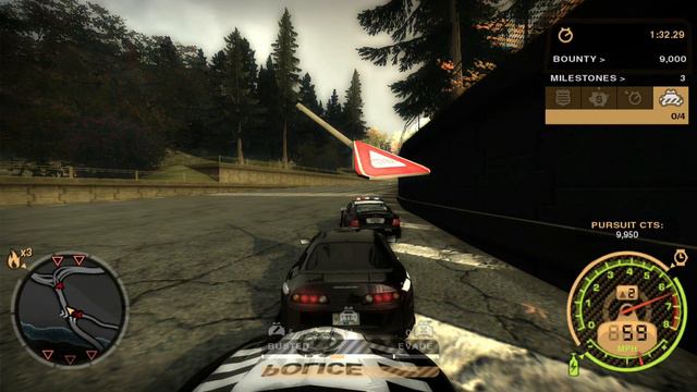 Need for Speed Most Wanted полиция смотреть онлайн