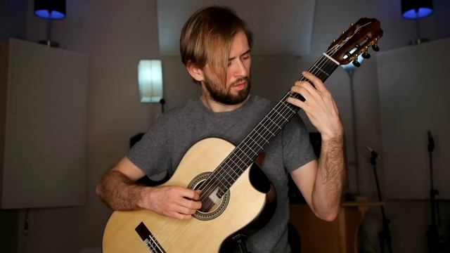 FINAL FANTASY VIII cover of FIND YOUR WAY on CLASSICAL GUITAR смотреть онлайн