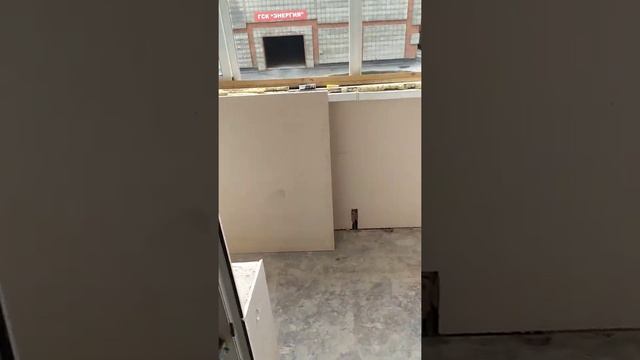 Монтаж лоджии и откосов