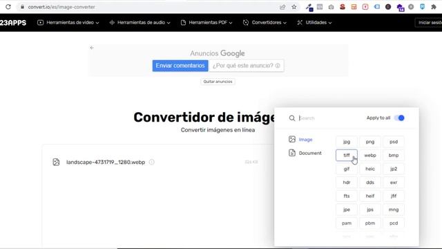 ✅ Convertir IMÁGENES a JPG PNG WEBP TIFF - cualquier FORMATO (Lo que tu quieras) ? смотреть онлайн