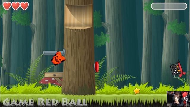 Happy Glass Halloween Ball vs Soccer Boss in Red Ball 4 EPISODE 2 PERFECT 'DEEP FOREST' смотреть онлайн