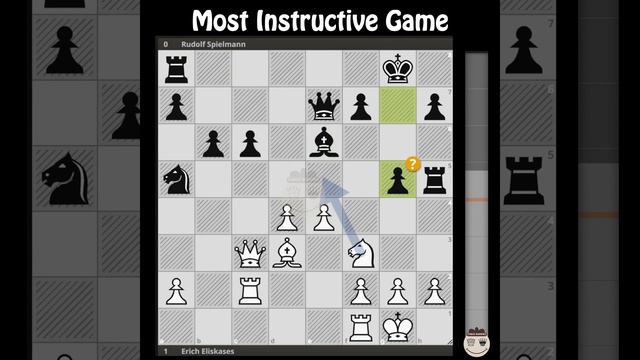 Erich Eliskases - Rudolf Spielmann || Linz @chessbuddies 🔴 Most Instructive #chessgame смотреть онлайн