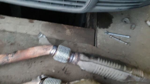 А6С5. Новые гофры приёмных труб Hudro,большого хода. смотреть онлайн