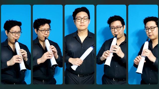 Little Fugue in G minor - J.S. Bach (Sylphyo Electronic Wind Instrument Cover) w/ RESPIRO смотреть онлайн
