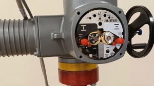 АУМА - настройка по положению и моменту приводов SA