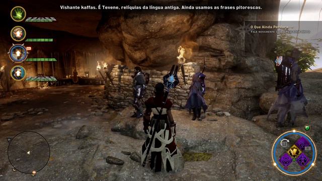 Dragon Age™: Inquisition - Dorian teaches Sera to swear in Tevene смотреть онлайн