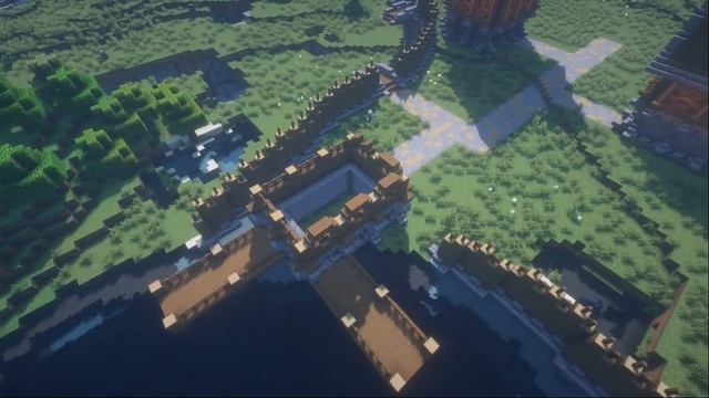 Рыбацкий дом в стиле средневековья в майнкрафт| Таймлапс | Minecraft building смотреть онлайн