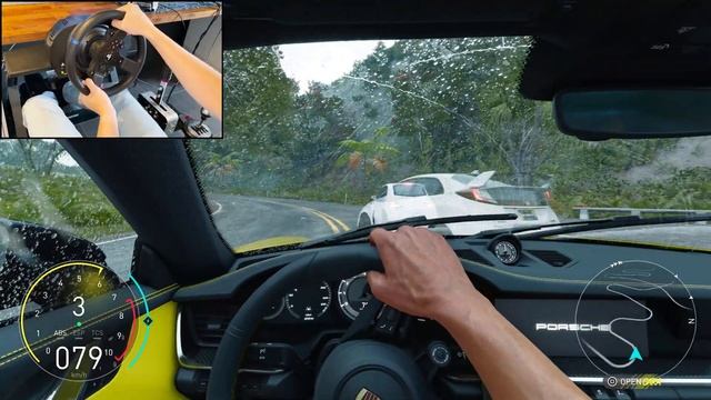 The Crew Motorfest - Porsche 911 Carrera 4S | Steering Wheel Gameplay (4k)