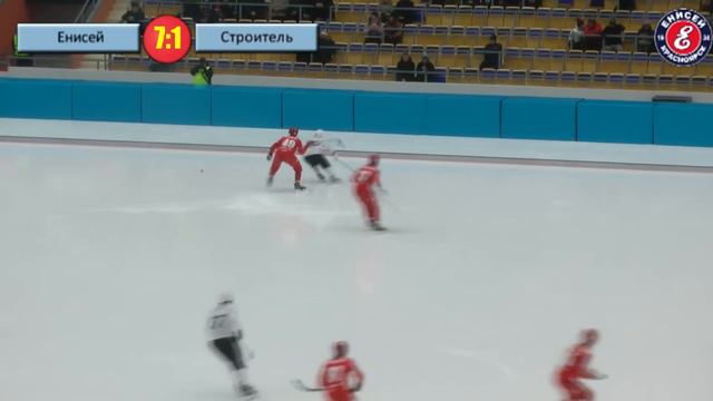 "Енисей" (Красноярск) - "Строитель" (Сыктывкар) 13:3. Все голы смотреть онлайн