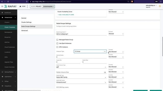 Cluster Templates using Rafay Kubernetes Operations Platform смотреть онлайн