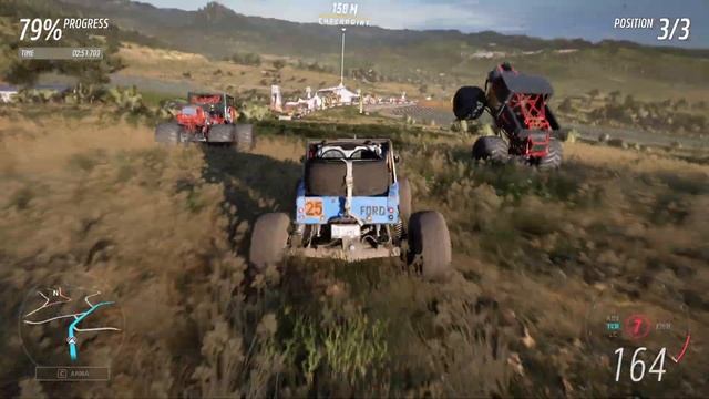FORD #25 BROCKY ULTRA 4 BRONCO RTR || FORZA HORIZON 5 || GAMEPLAY смотреть онлайн
