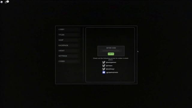 Exclusive code in Apeirophobia. смотреть онлайн
