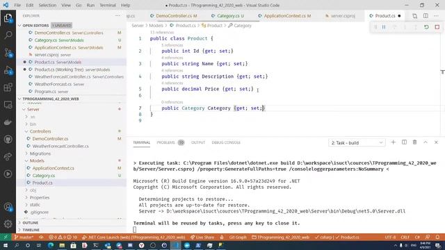 Технологии программирования, связанные сущности