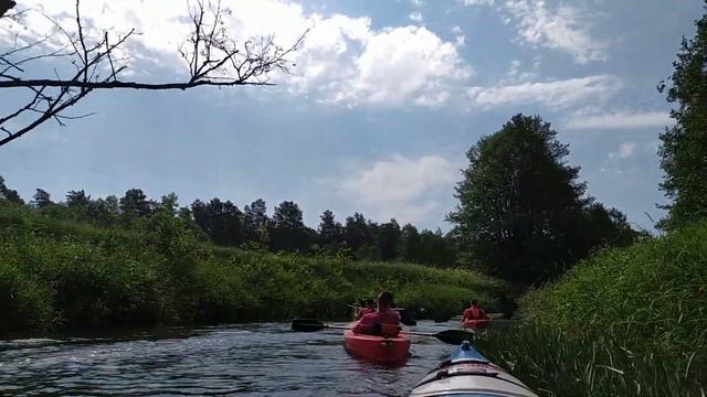Водный сплав по реке Ислочь. смотреть онлайн