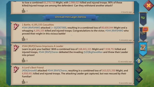 Lords Mobile| GB ON 430M MIGHT PLAYER - 4 WAY KVK PART 2!! смотреть онлайн