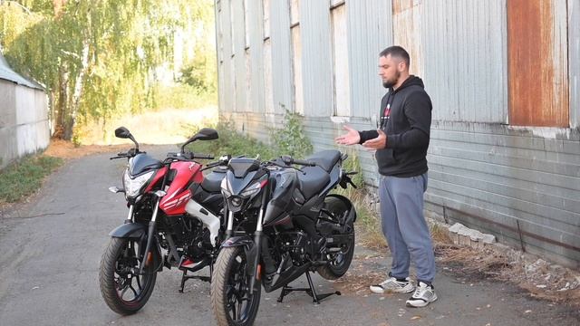 Сравниваем мотоцикл Bajaj Pulsar NS200 & Pulsar N250. Что выберешь ты? смотреть онлайн