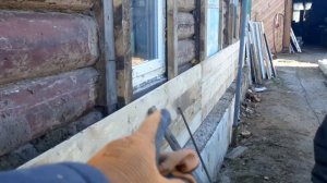 Опилкобетон или как мы дом утепляли. Первый опыт утепления дома.