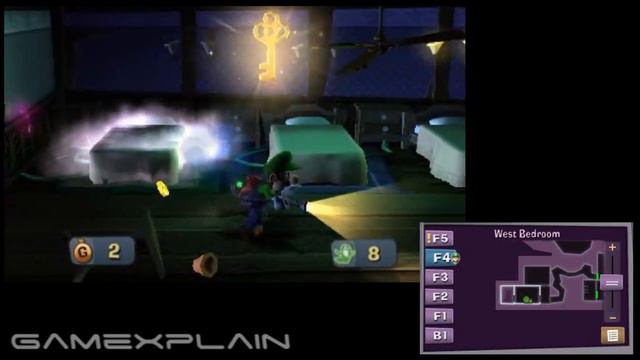 Luigi's Mansion 2: Dark Moon: Haunted Towers B-4 Gem, Boo & Puzzle Guide & Walkthrough (100%!) смотреть онлайн