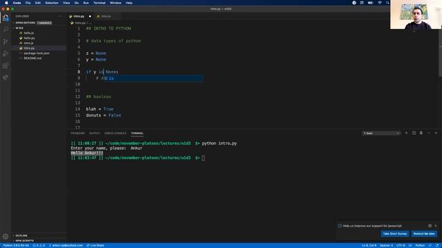 W1D3: Intro to Python (3 of 3) смотреть онлайн