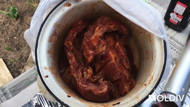 Ребрышки на мангале. Как приготовить свиные ребра на мангале смотреть онлайн