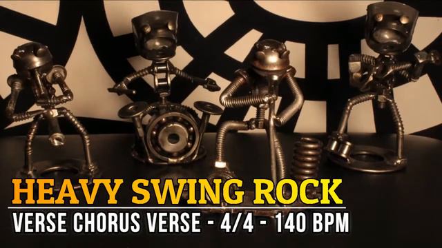 140 BPM - Heavy Rock Swing - 4/4 Drum Track - Metronome - Drum Beat смотреть онлайн