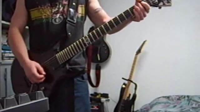 Linkin Park- Papercut guitar cover with tabs смотреть онлайн