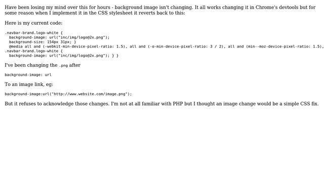 Wordpress: Background-image not showing? смотреть онлайн