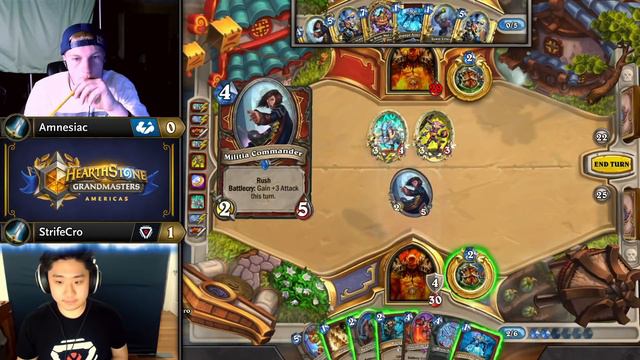 Amnesiac vs StrifeCro – Hearthstone Grandmasters Americas – Week 1 Day 1 смотреть онлайн