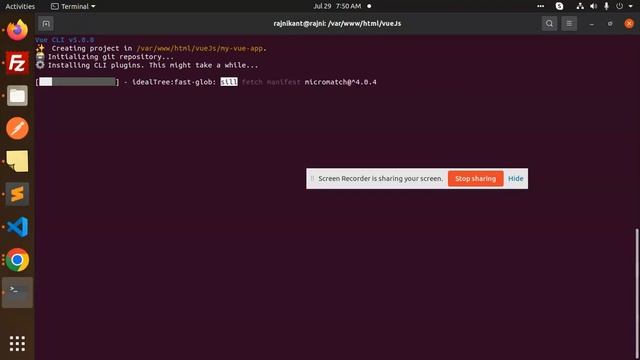 Creating a Vue 3 App Vue CLI | Creating a new Vue 3 project | Vue 3 Tutorial смотреть онлайн