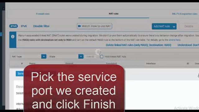 How To publish a service or open a port (DNAT) in Sophos firewall XG v18.x смотреть онлайн