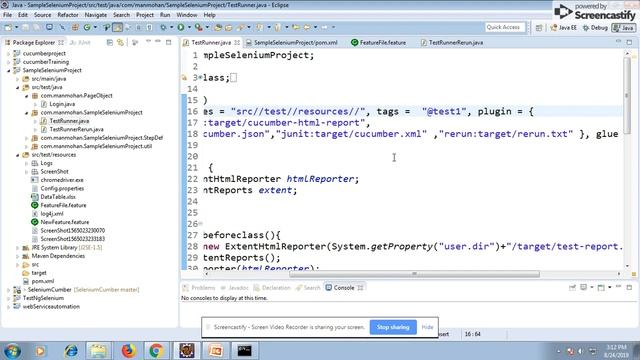 Rerun Failed Test/Scenario In Cucumber Automatically смотреть онлайн