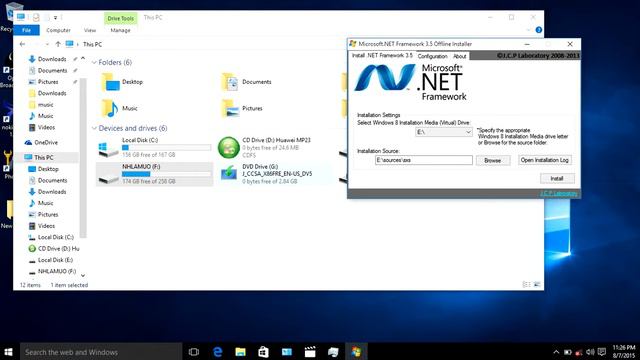 Microsoft NET Framework 3.5 offline windows 10 смотреть онлайн