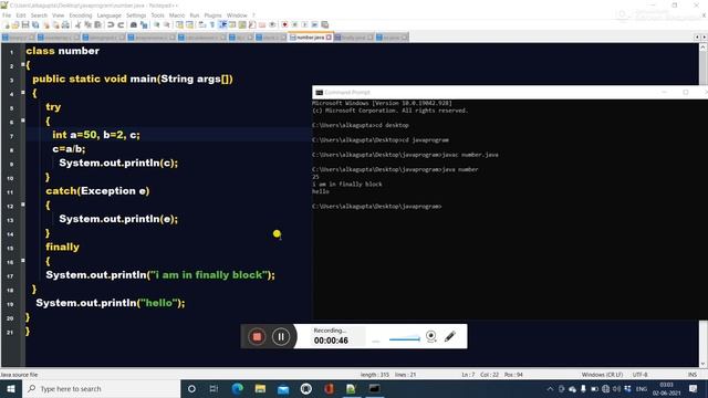 Finally Block in Java | Alka Gupta?? смотреть онлайн