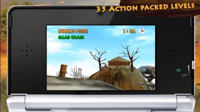 Outdoors Unleashed: Africa 3D eShop Launch Trailer смотреть онлайн