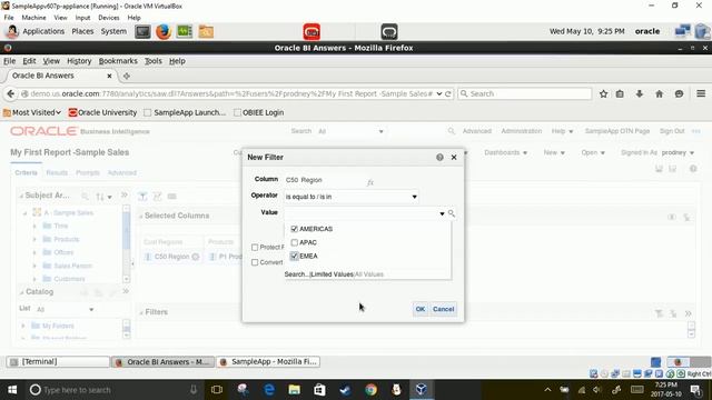 OBIEE Filters смотреть онлайн