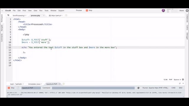 Basics of Processing a Form in PHP смотреть онлайн