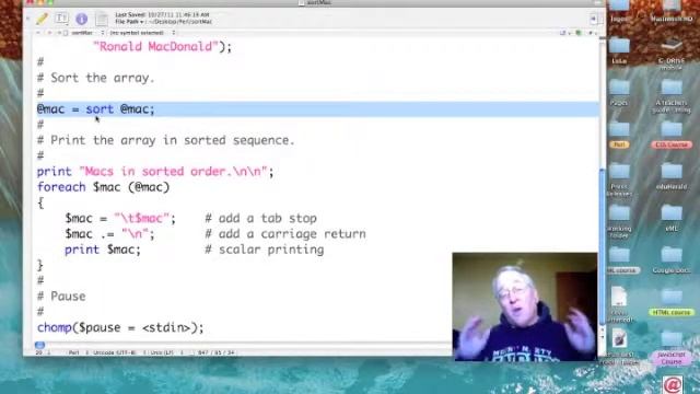 Perl: sort смотреть онлайн