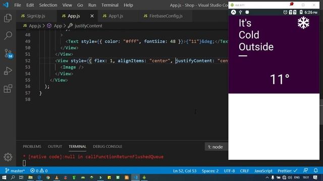 Weather App - React Native UI - Speed Code смотреть онлайн