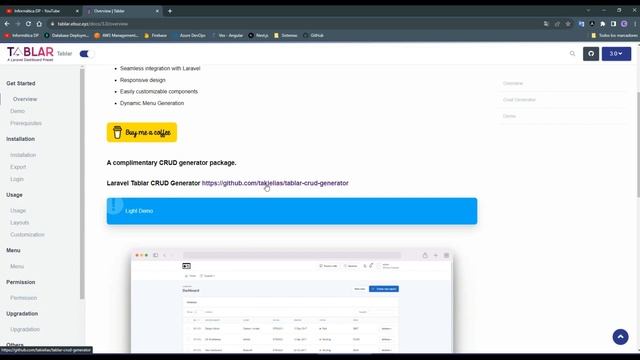 Laravel 10 - Tablar - Login, Dashboard y CRUD ¡Fácil y rápido! смотреть онлайн