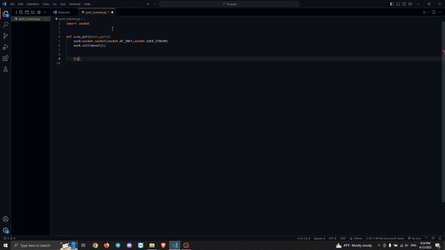 Python Port Scanner смотреть онлайн