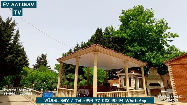 Qiymət endirim olunacaq! 13 sotda Aparat bağlarında ev satılır / bag evleri /ev satışı смотреть онлайн