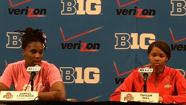 Ohio State Presser - Jantel Lavender & Tayler Hill смотреть онлайн