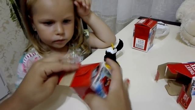SWEET BOX ANGRY BIRDS Свит Бокс Энгри Бердс Кробочки Сюрприз смотреть онлайн