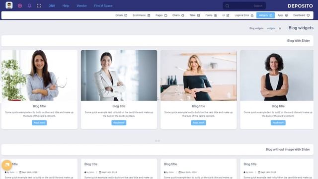 Logistics Warehouse Dashboard Bootstrap 5 Admin Template – Deposito смотреть онлайн