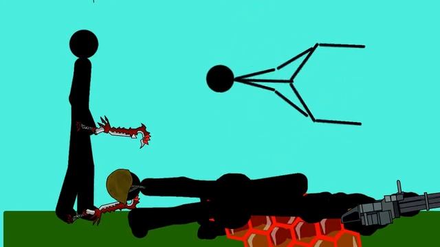 Прикольная анимация бой стикменов смотреть онлайн