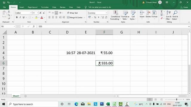 Short cut key to convert in Currency format in Microsoft Excel and Calc@COMPUTEREXCELSOLUTION смотреть онлайн